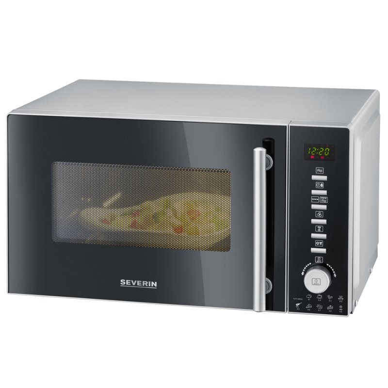 SEVERIN magnetron MW 7773, grill en hetelucht, 800 watt, 20 liter