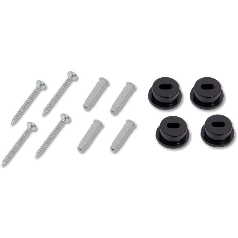 Sigel fixation murale set de remplacement artverum L, noir, diamètre 25 mm