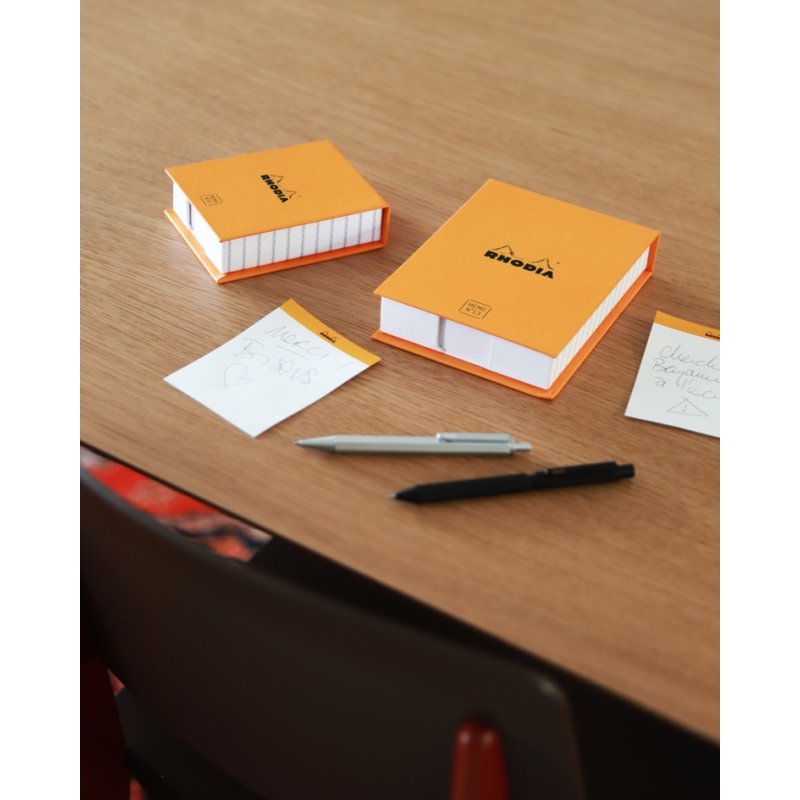 RHODIA bloc-notes No. 13, 115×160 mm, ligné, orange