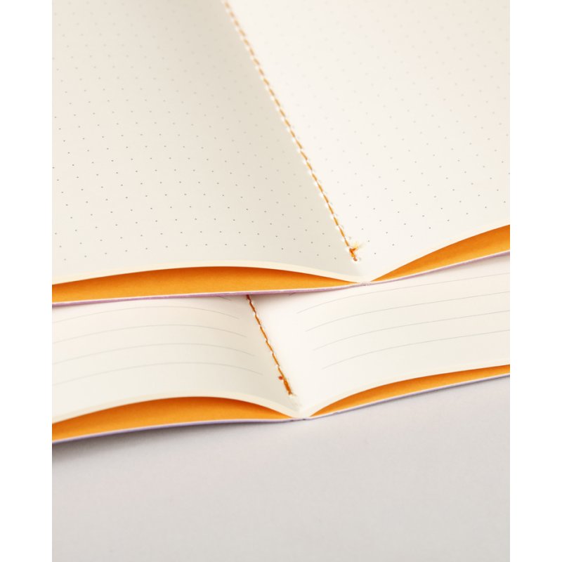 RHODIA bloc-notes RHODIARAMA A5, ligné, coquelicot, 32 feuilles