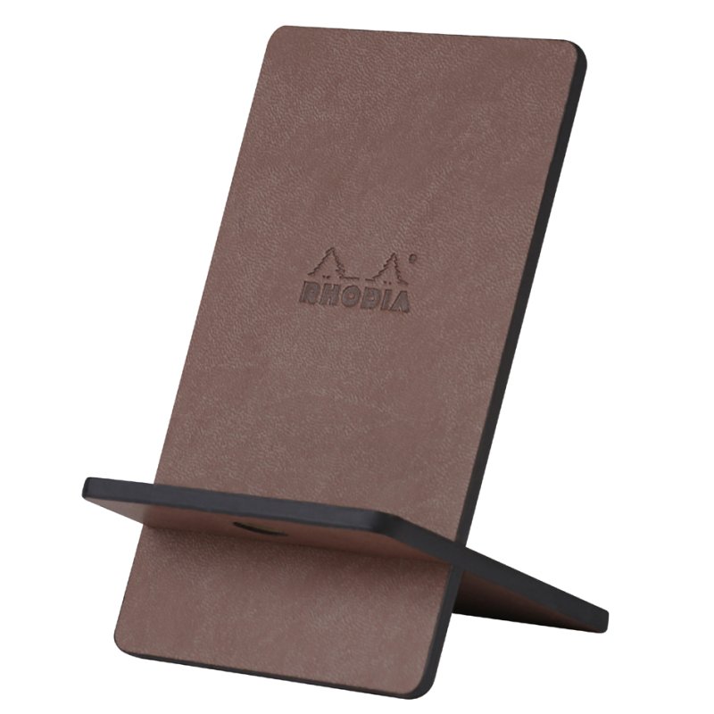 RHODIA porte-téléphone RHODIARAMA, marron chocolat, cuir synthétique
