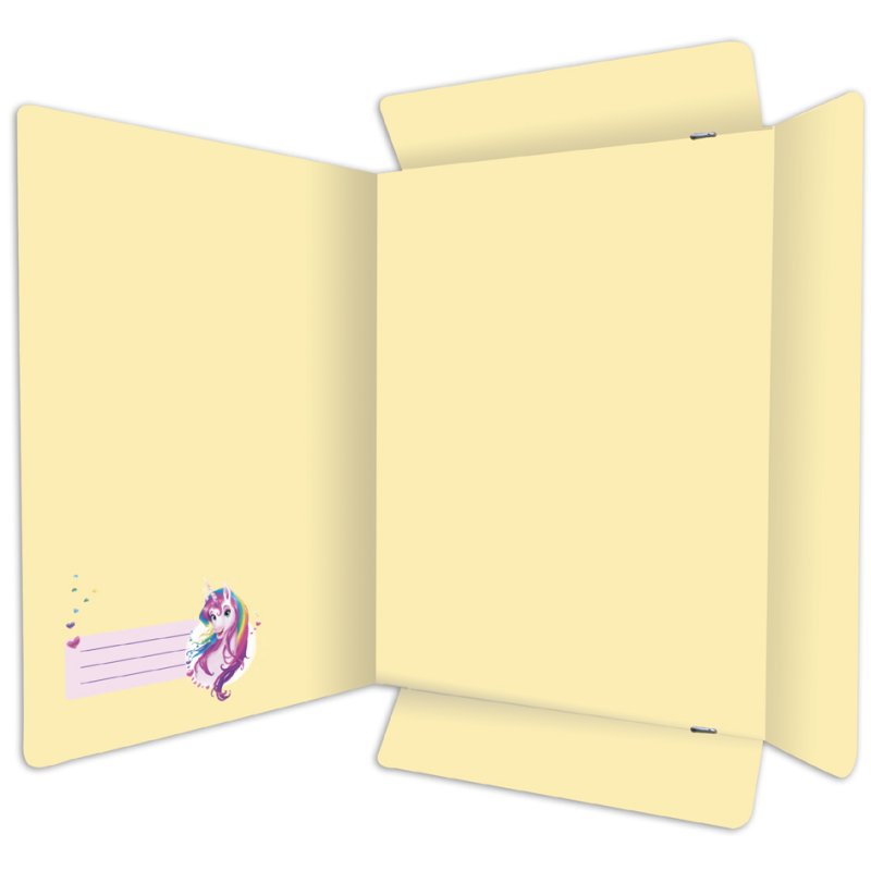 RNK Verlag postal folder A4, cardboard 350 g/m², elastic band