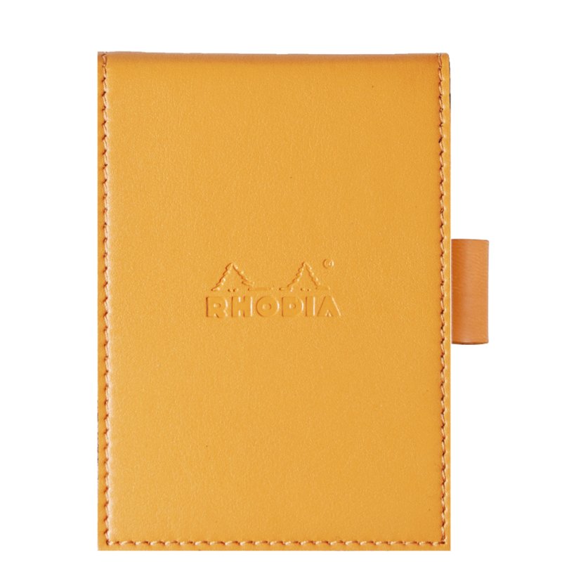 RHODIA bloc-notes No. 13, quadrillé, orange, 115×158 mm