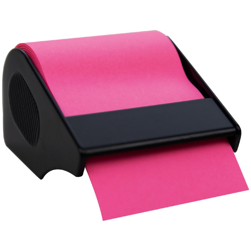 RNK Verlag bloc-notes adhésif recharge, jaune transparent, 60 mm × 10 m