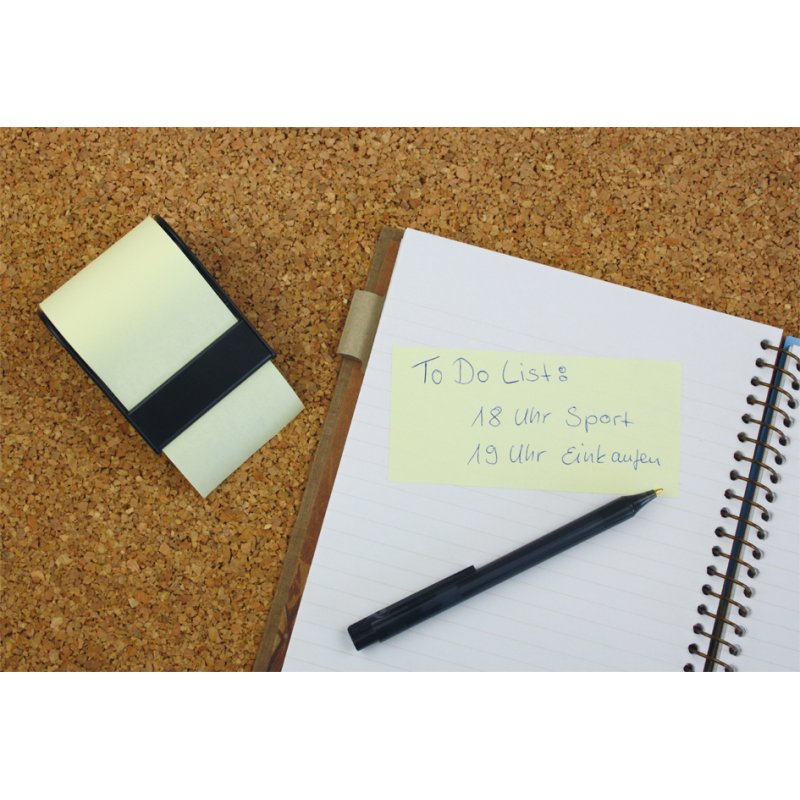 RNK Verlag rouleau de bloc-notes adhésif recharge, blanc, 60 mm × 10 m