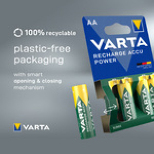 VARTA oplaadbare batterijen AA, 2100 mAh, NiMH, 4 stuks