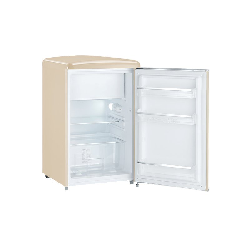 SEVERIN mini réfrigérateur rétro RKS 8833, crème, éclairage LED, 550×575×875 mm