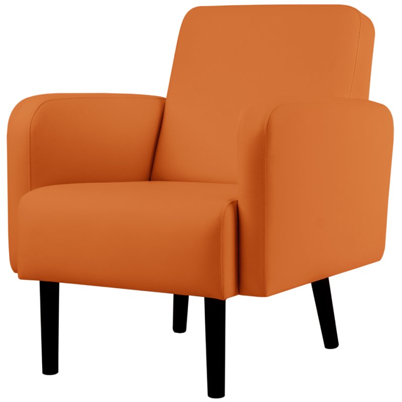 PAPERFLOW fauteuil LISBOA, revêtement simili-cuir, gris