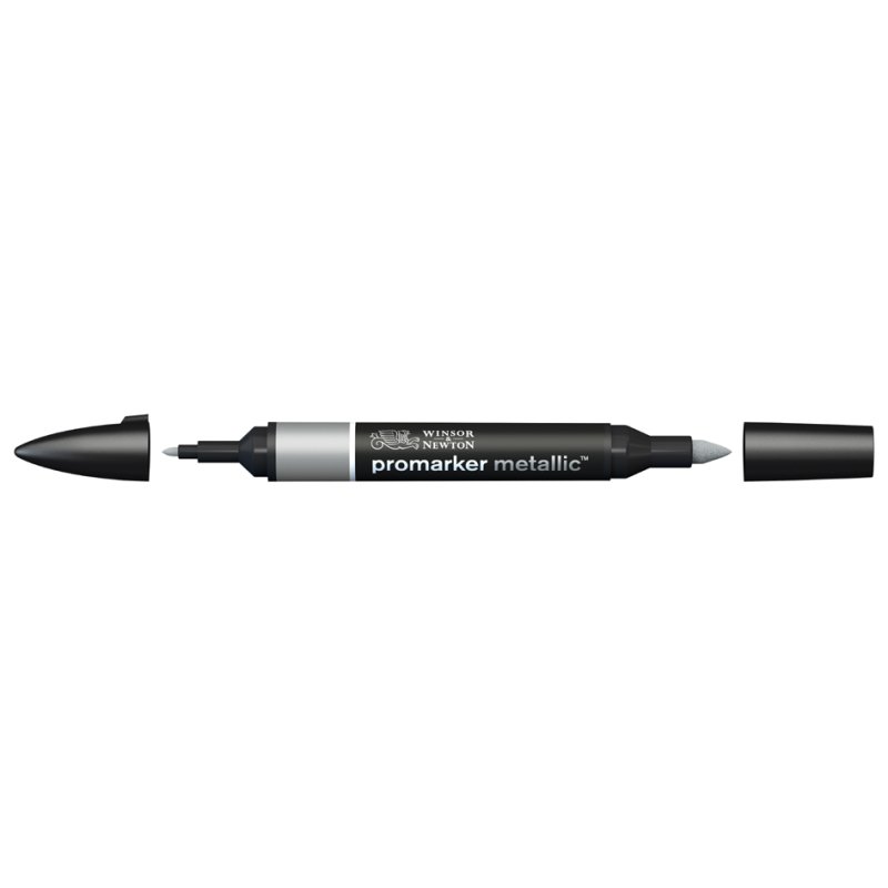 LEFRANC BOURGEOIS stylo métallique doré, 2 pointes rondes, encre non toxique
