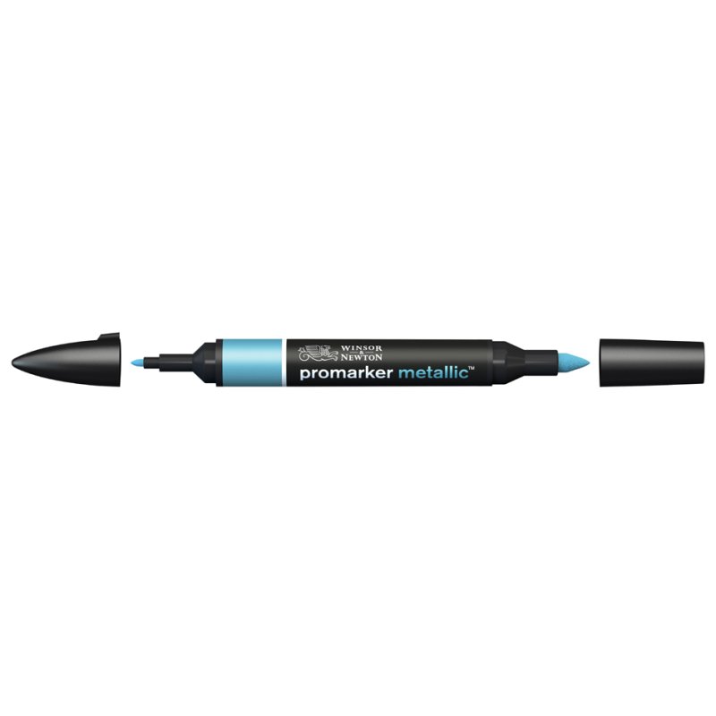 LEFRANC BOURGEOIS stylo métallique doré, 2 pointes rondes, encre non toxique