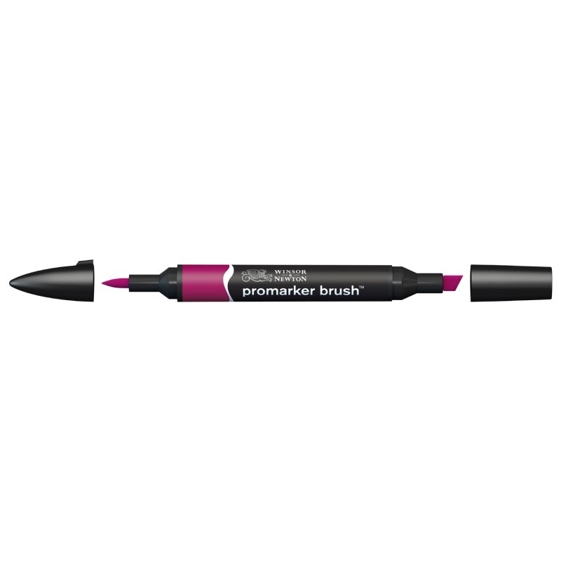 LEFRANC BOURGEOIS Promarker Brush, magenta, 2 pointes, 3 pièces