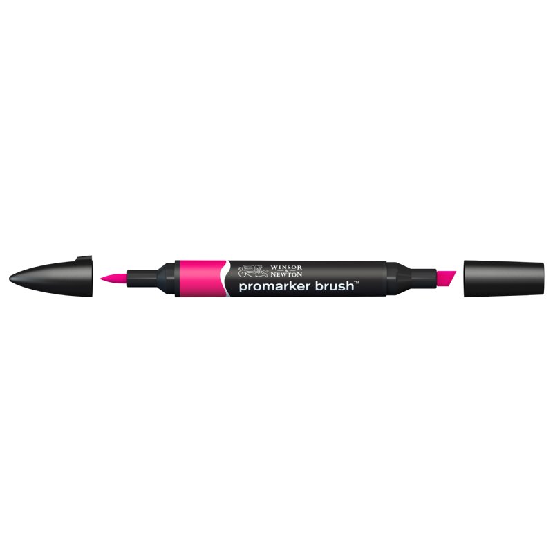 LEFRANC BOURGEOIS Promarker Brush, magenta, 2 pointes, 3 pièces
