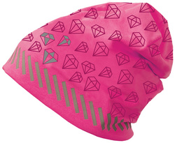ROTH kinderjerseymuts ReflActions 'Roar', geel, reflecterende vlakken, 50-54 cm