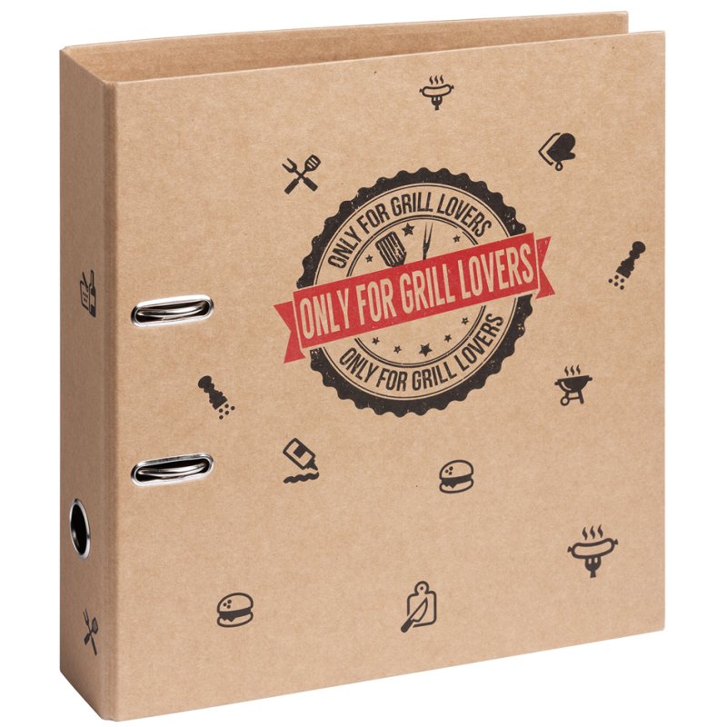 PAGNA ring binder A4, 75 mm, laminated with motif print