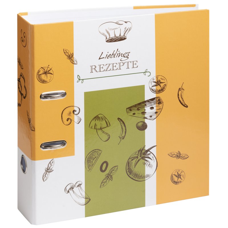 PAGNA ring binder A4, 75 mm, laminated with motif print