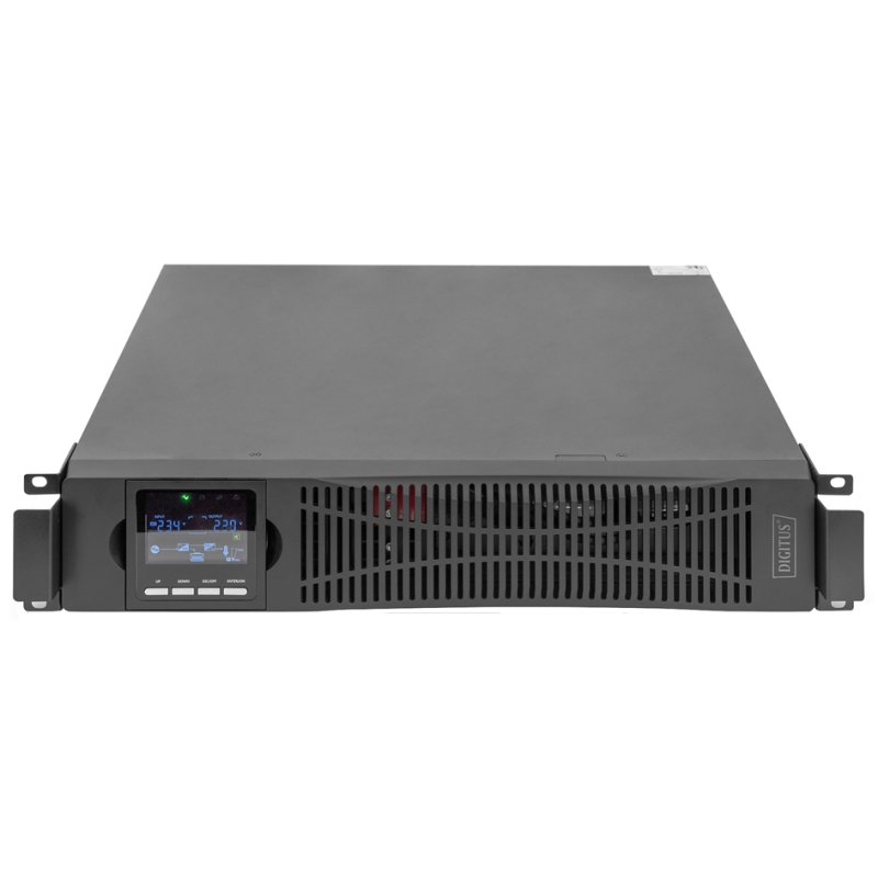 DIGITUS UPS online 1500 VA/1500 Watt, 8x IEC C13, LCD display