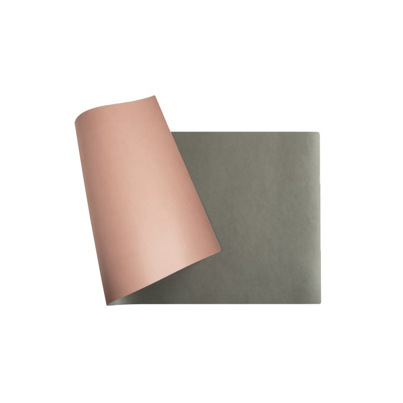 EXACOMPTA sous-main, 400 × 800 mm, noir/rouge, simili-cuir