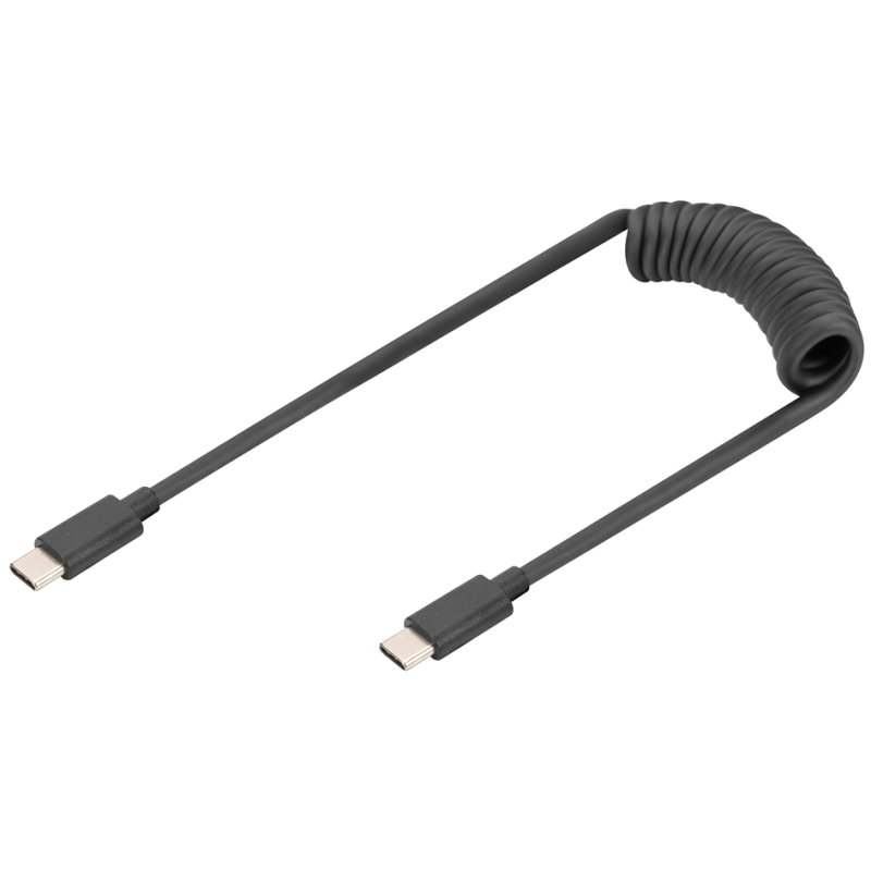 DIGITUS USB 2.0, zwart, dataoverdracht tot 480 Mbps, USB PD