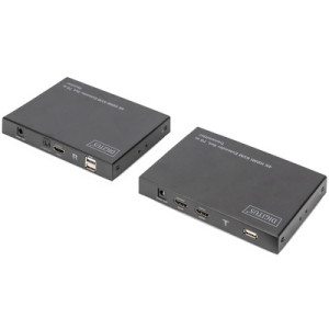 DIGITUS 4K HDMI KVM extender set, 70 meter bereik, 4K2K/60Hz