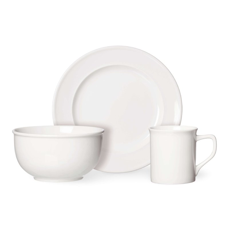 Ritzenhoff & Breker assiette à soupe SIMPLE, 22 cm, porcelaine, 6 pièces