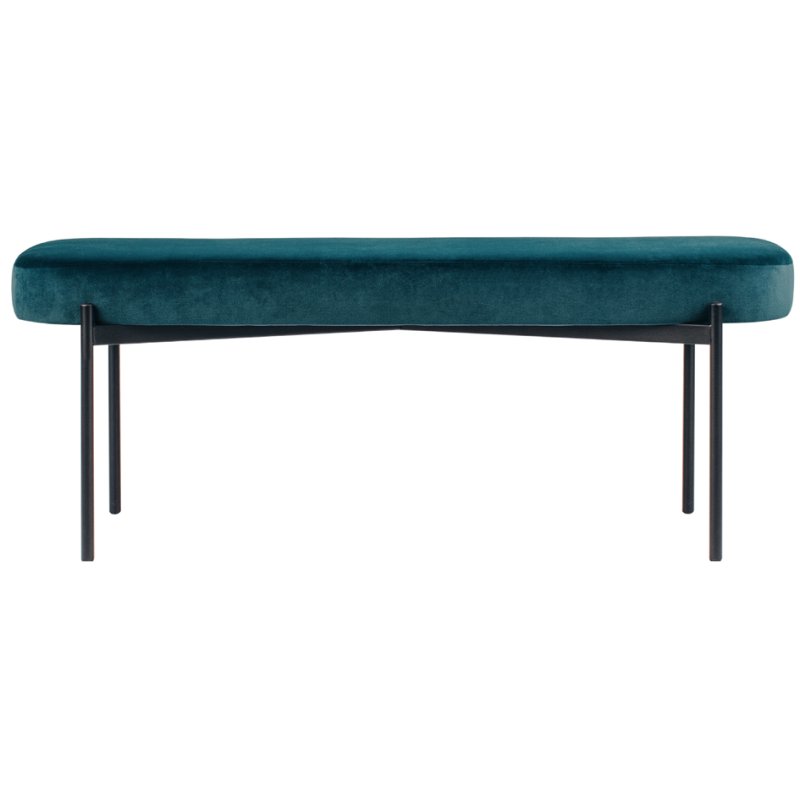 PAPERFLOW banquette velours GAIA, grand modèle, vert