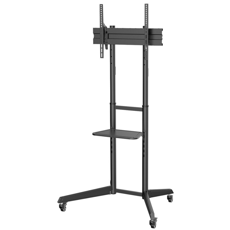 DIGITUS TV presentatiewagen met plank, zwart, 37-70 inch, 50 kg draagkracht