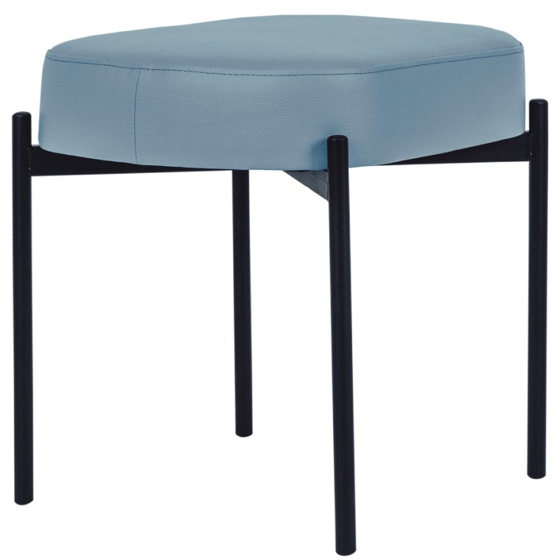 PAPERFLOW banquette GAIA, similicuir, gris souris, taille S
