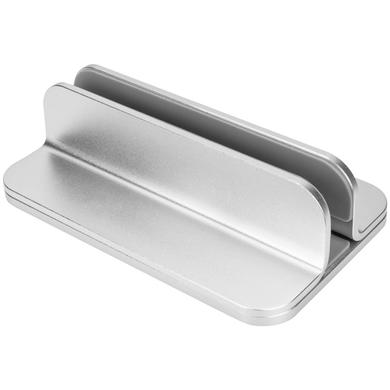 DIGITUS verticale laptopstandaard, aluminium, zilver, max 10 kg