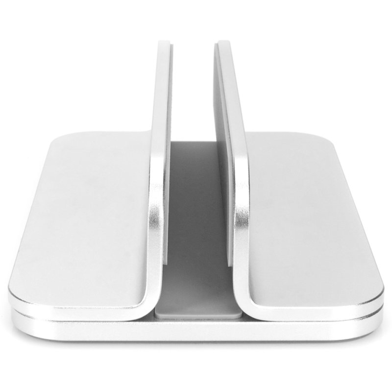 DIGITUS verticale laptopstandaard, aluminium, zilver, max 10 kg