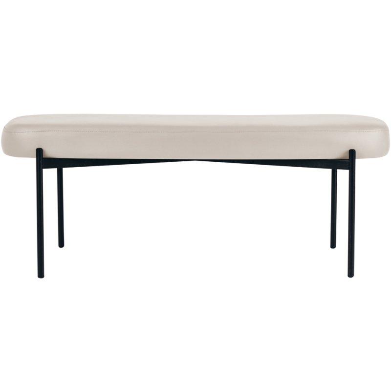 PAPERFLOW banquette GAIA, grand format, revêtement similicuir, violet