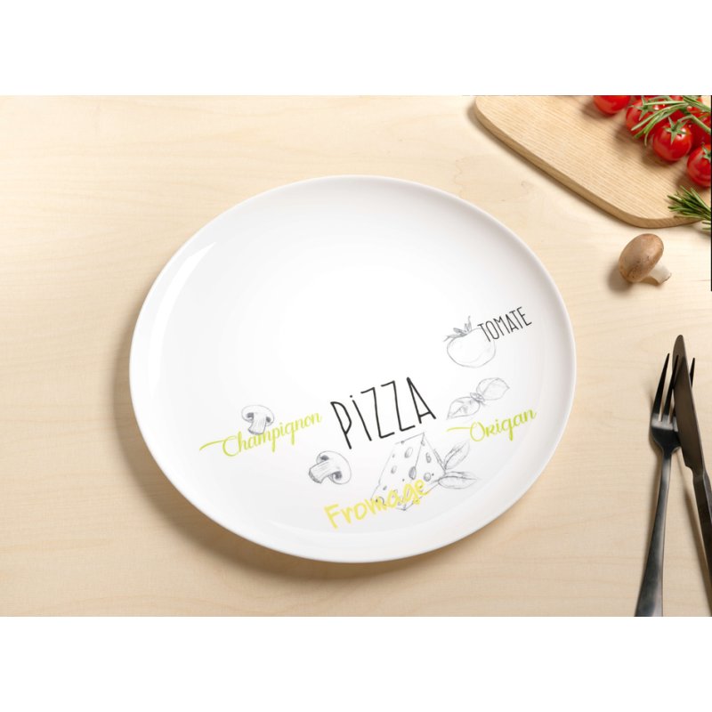 Ritzenhoff & Breker assiette à pizza Alberto, 32 cm, verre, 12 pièces