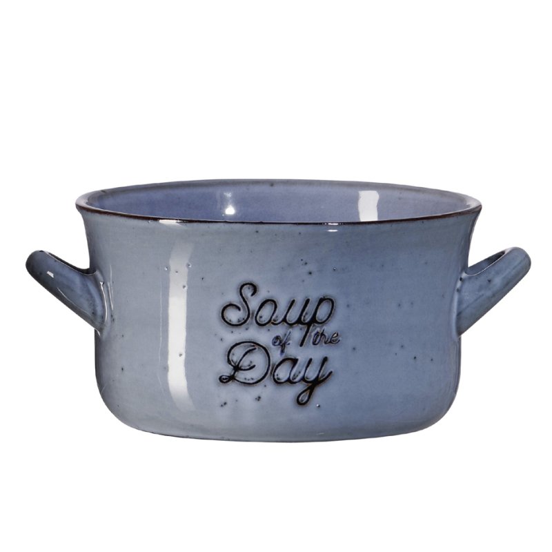 Ritzenhoff & Breker bol à soupe Tasty, gris, 570 ml, grès