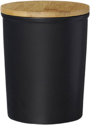 Ritzenhoff & Breker bewaarpot Jasper, zwart, 1,6 liter, steengoed