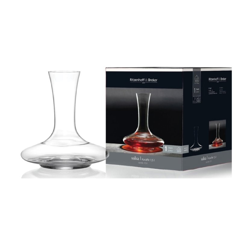 Ritzenhoff & Breker carafe en verre Salsa, transparent, résistant au lave-vaisselle