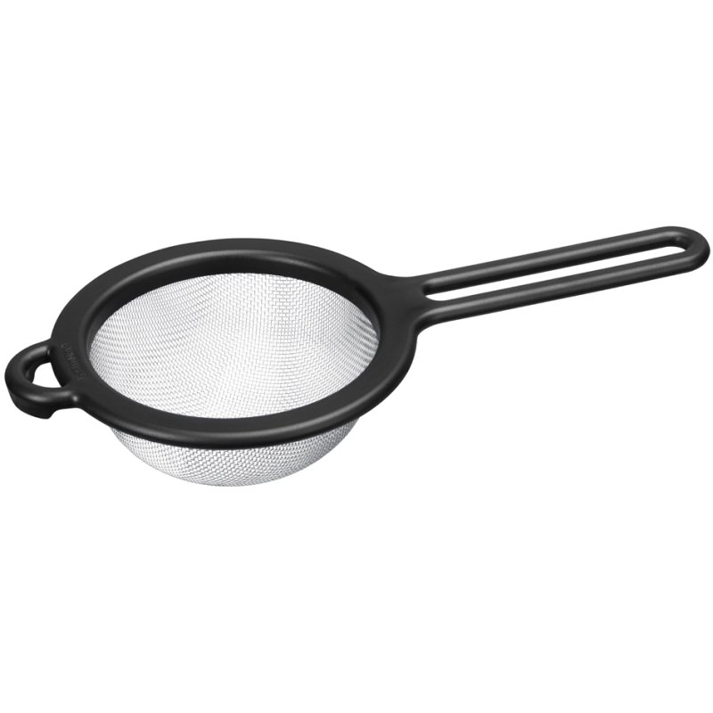 GastroMax fijnmazige zeef, 150 mm, zwart