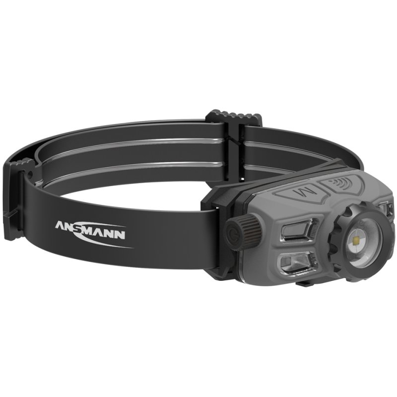 ANSMANN hoofdlamp met sensor HD450FRS, 450 lumen, IP65 waterdicht, oplaadbaar