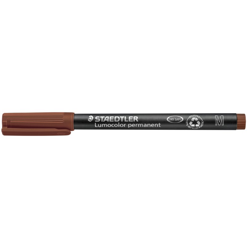STAEDTLER Lumocolor permanente marker, navulbaar, blauw, 1,0 mm