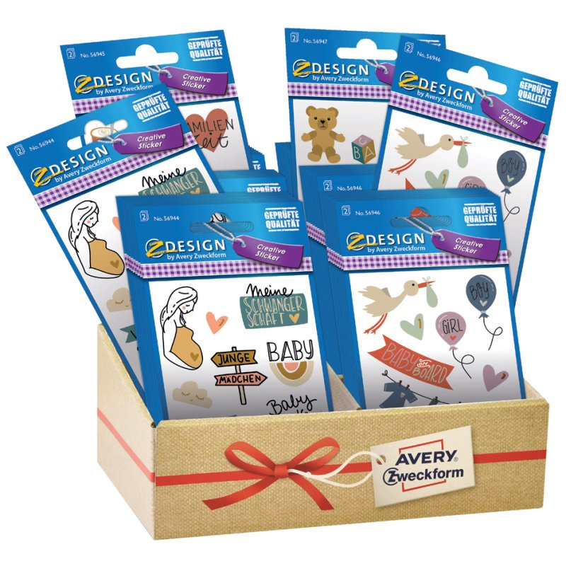 AVERY Zweckform creative baby collection, permanent paper
