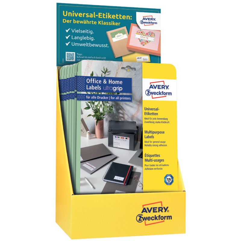 AVERY Zweckform étiquettes universelles Home-Office, 105×148 mm, blanc, 300 pièces