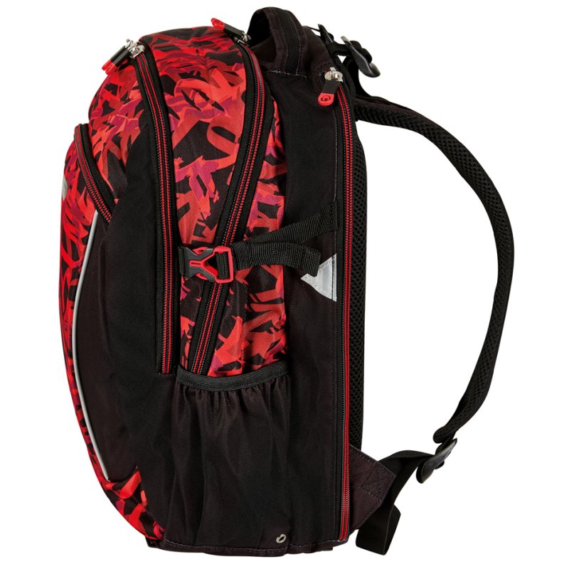 herlitz Ultimate sac à dos scolaire Graffiti, 24 L, bouteilles PET recyclées