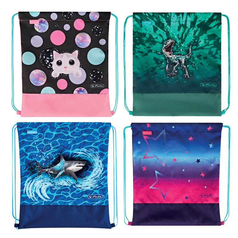 herlitz sac de sport Girls/Boys Mix, 365×390 mm, 4 pièces