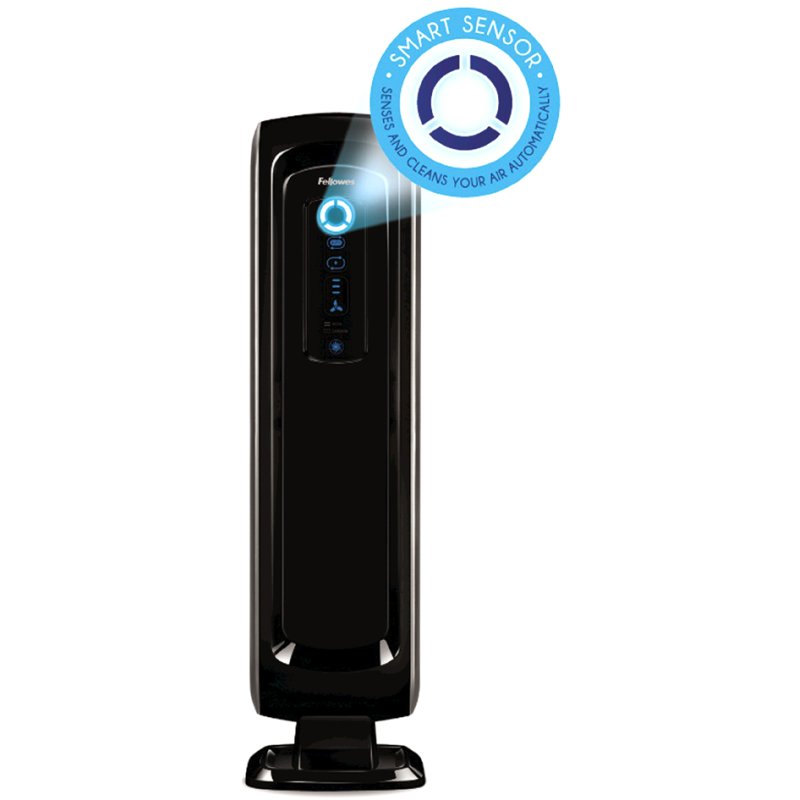 Fellowes luchtreiniger AeraMax 90, 8-12 m², 4-staps reiniging, zwart
