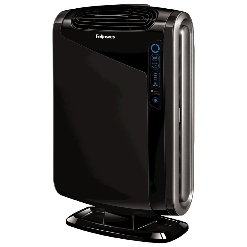 Fellowes AreaMax 290 air purifier, black, 28-42 m², 4-stage cleaning system