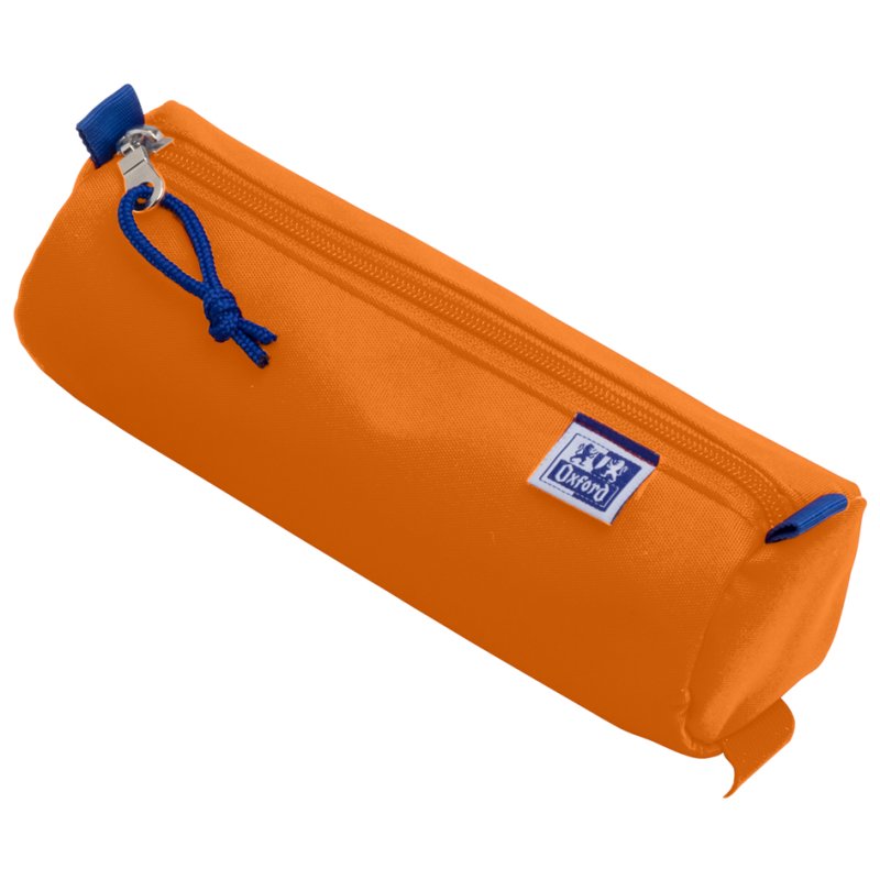 Oxford étui rouleau polyester, orange, rond, 220×90×70 mm