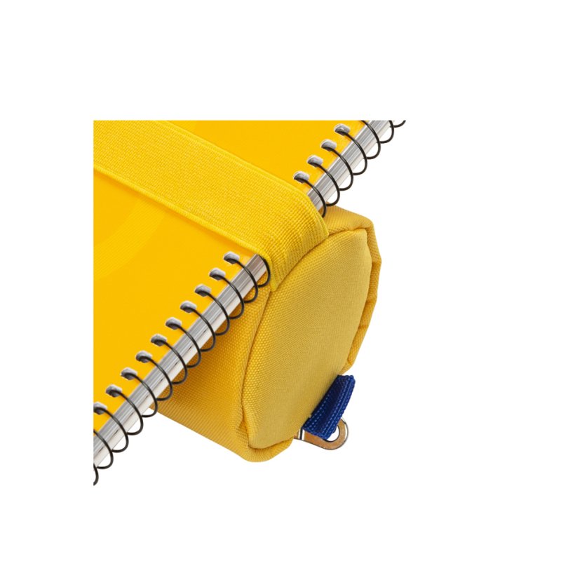 Oxford étui rouleau polyester, orange, rond, 220×90×70 mm