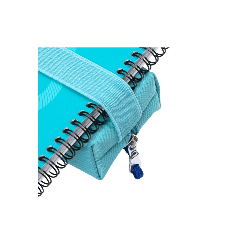 Oxford étui pour sous-verres, polyester, bleu, petit
