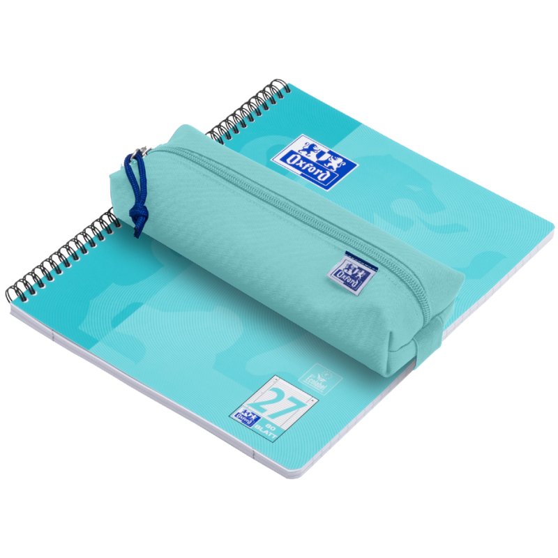 Oxford étui pour sous-verres, polyester, bleu, petit