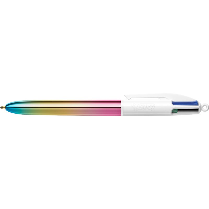 Bic stylo 4 couleurs, dégradé de couleurs, 0,32 mm