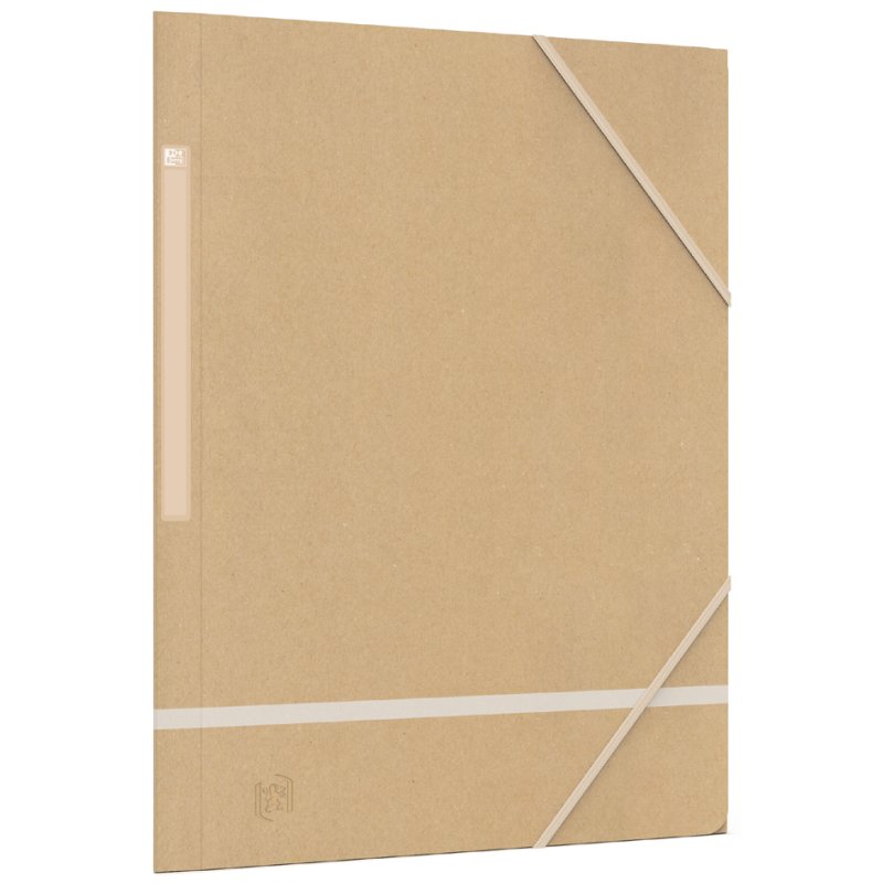 Oxford folder with corner elastic TOUAREG, A4, beige, 450 g/m²