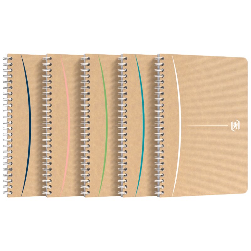 Oxford spiraalblok Touareg A4, geruit, 90 vel